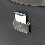 Міцна валіза малого розміру на 4-х колесах Snowball чорна, фото 6