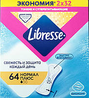 Щоденні прокладки Libresse Normal Плюс 64 шт.