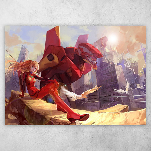 Аніме плакат постер "Єванґеліон / Neon Genesis Evangelion" №19, фото 1