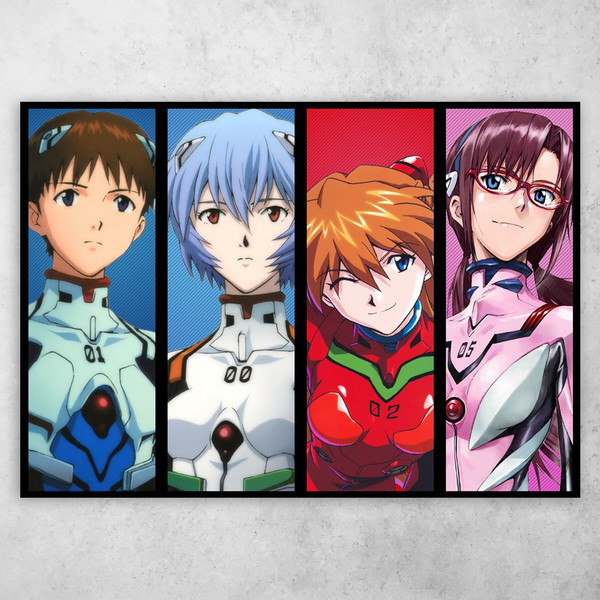 Аніме плакат постер "Єванґеліон / Neon Genesis Evangelion" №24, фото 1