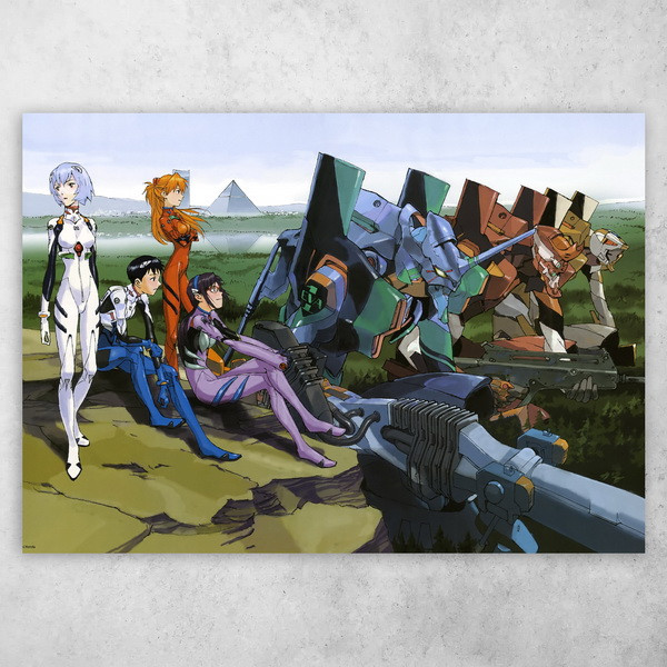 Аниме Плакат Постер "Евангелион / Neon Genesis Evangelion" №33 — Купить ...