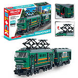 Конструктор iBlock PL-921-384 "Потяг" 1158 деталей, фото 3