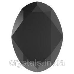 Овал Preciosa (Чехія) 12х10 мм Jet, фото 1