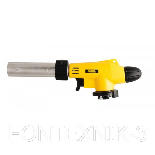 Горелка для Газового Баллона MASTERTOOL "Орбита" с Пьезоподжигом Ø22 Мм ...