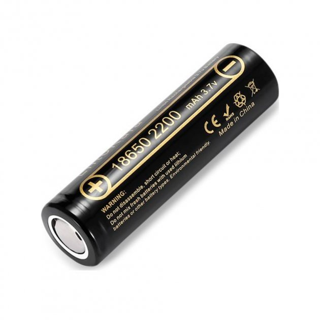 Аккумулятор 18650 Li-Ion LiitoKala Lii-22A, 2200 mAh 3.7V (2.75-4.2V), фото 1