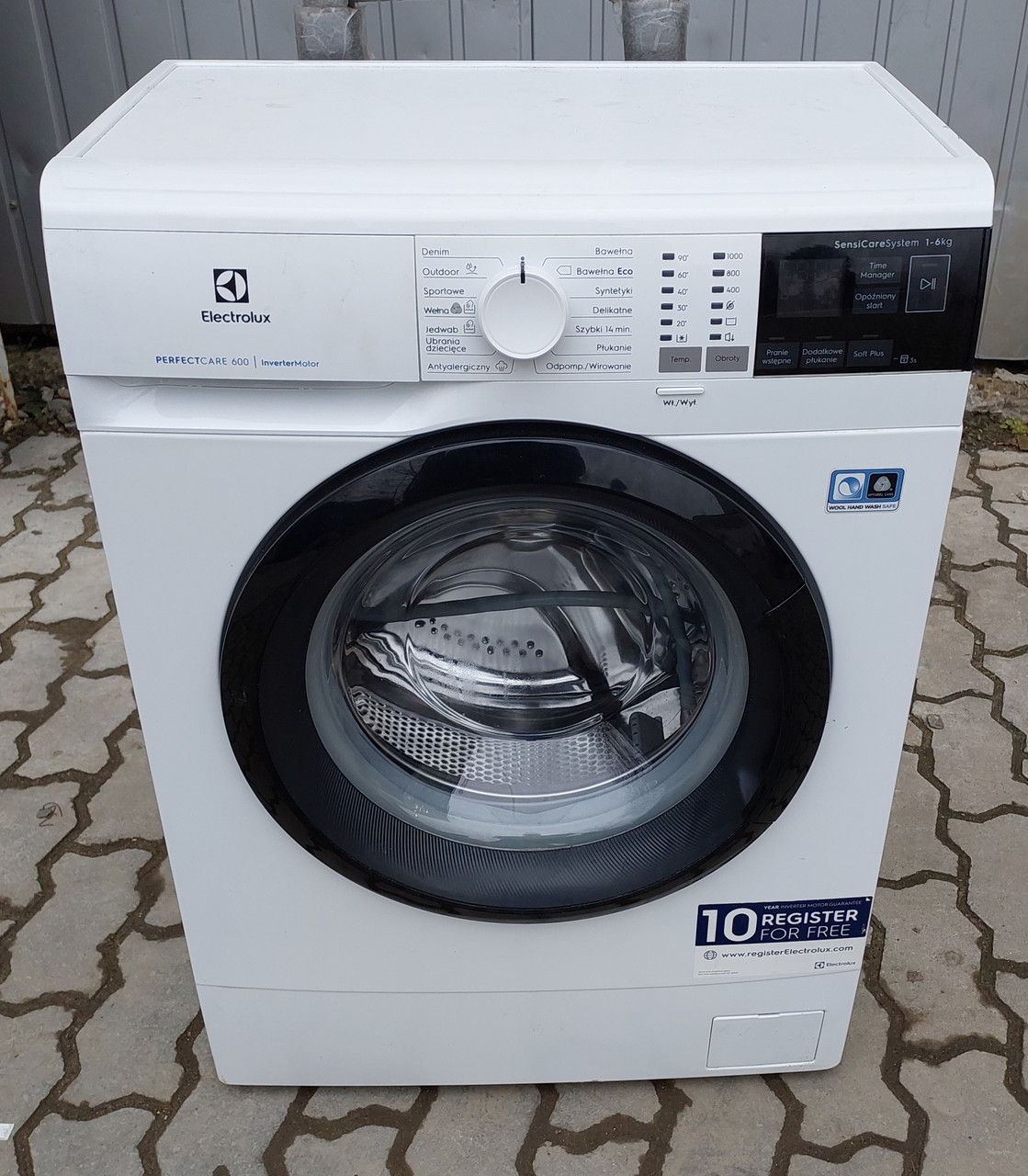 Вузька 40см пральна машина 6кг А+++ Електролюкс Electrolux EW6S406BP