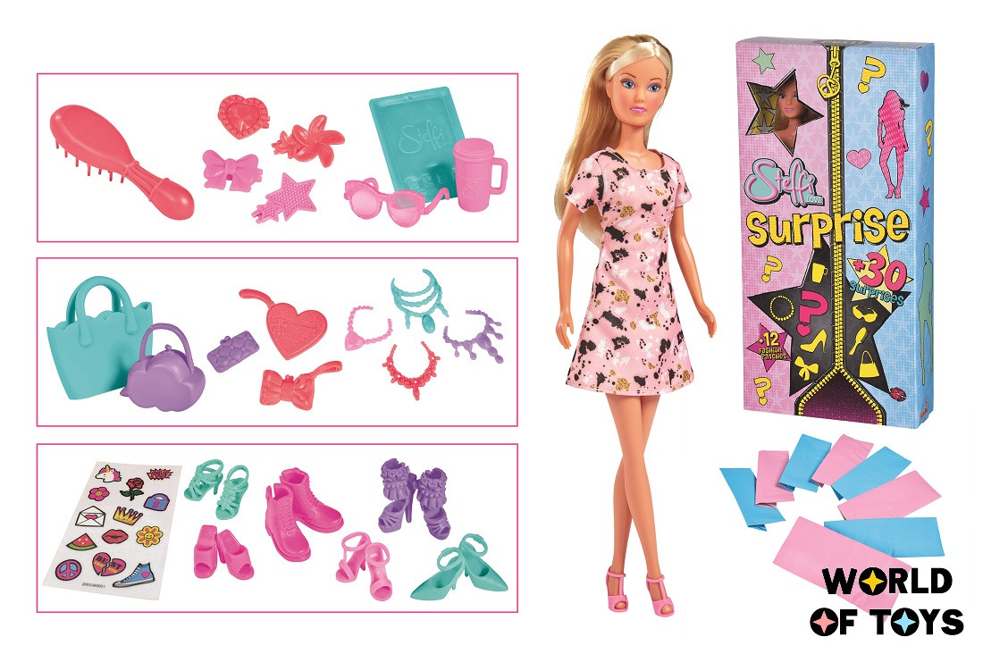 Лялька Штеффі Simba Toys Загадковий образ з 30 аксесуарами 29 см (5733468)