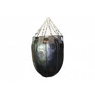 Груша боксерська Spurt Куля шкіра 85х65 см 45-65 кг, фото 2