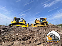 Аренда бульдозера KOMATSU D65 PX-15 и CAT D6R LGP