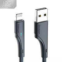 Кабель для быстрой зарядки iPhone USB - Lightning 2.4A 1м. Зарядный зарядка провод шнур на айфон лайтнинг IC3G