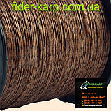 М'ягкий повідковий матеріал на коропа 20lb , колір (Camo - Brown), фото 3