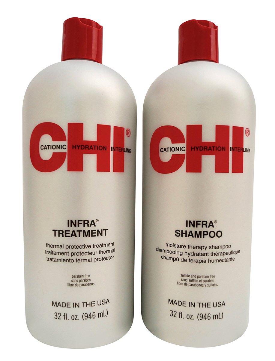 Набір шампунь для волосся CHI Infra Shampoo і кондиціонер маска Treatment, 946 мл оригінал