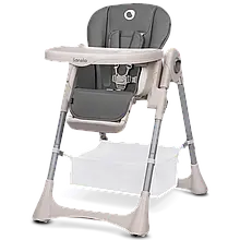 Стілець для годування Lionelo ZANNA GREY STONE