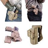 Кобура підсумок Fab Defense Scorpus Makarov  3 утримувача (Ізраїль) для ПМ - КОЙОТ (пісочна), фото 3