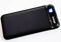Портативный аккумулятор повербанк с экраном индикатором заряда Power Bank Linkage LKP-21 2 USB 10000 mAh LCD