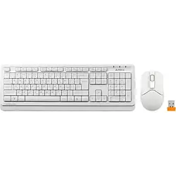 Комплект клавіатура та миша A4Tech FG1012 White (4711421970952) бездротовий