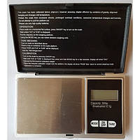 Портативні кишенькові електронні ваги Digital scale Professional-mini CS-500 81009-E