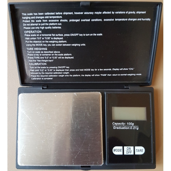 Портативні кишенькові електронні ваги ваги Digital scale Professional-mini CS-100 81010-E