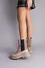 Жіночі демісезонні черевики ShoesBand Бежеві натуральні замшеві і шкіра на вузьку стопу всередині байка 40 (26 см) (S57351-2д), фото 5