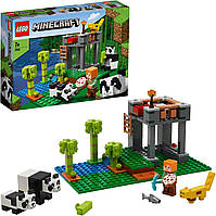 LEGO Minecraft Питомник панд 21158