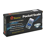 Портативні електронні ваги Domotec MS-1724 - 100 г (0.01 г) 81021 - E, фото 2