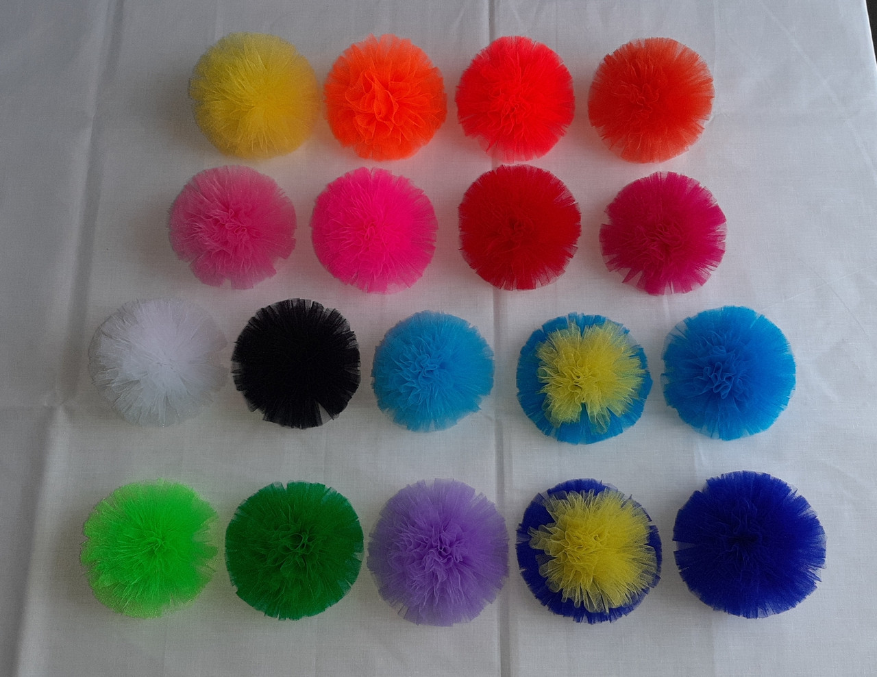 Дитячий бантик на резинці «Пухнастик», в асортименті, фото 1