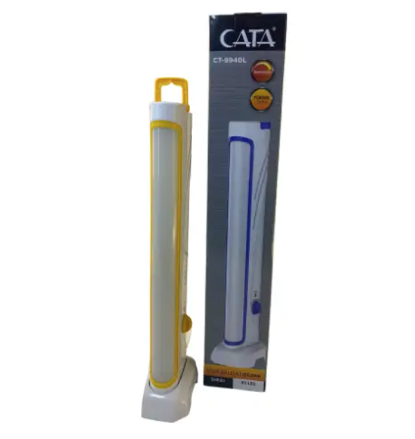 Cвітлодіодний акумуляторний LED ліхтар CATA CT-9940L 80 LED White/Білий