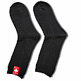 Шкарпетки жіночі теплі медичні верблюжа вовна 37-41 чорний, фото 2