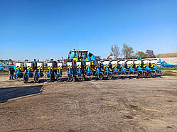 Сівалка дискова складна пневматична 16 рядів Атрія-16 АЛ No-Till,  Mini-Till, традиційна технологія) бе тукової системи