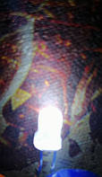 Світлодіод білий яскравий 3 вольта діаметр 3мм холодне світло матова лінза