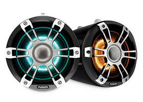 Динаміки в човен Fusion SG-FLT652SPC, 6.5 дюйма Sports Grey Chrome Tower Spk, LED