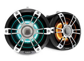 Динаміки в човен Fusion SG-FLT772SPC, 7.7 дюймів Sports Grey Chrome Tower Spk, LED