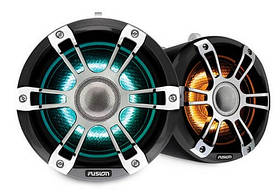 Динаміки в човен Fusion SG-FLT882SPC, 8.8 дюймів Sports Grey Chrome Tower Spk, LED