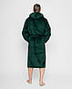 Халат чоловічий махровий Смарагдовий, фото 3