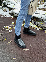 UGG класні уггі жіночі та чоловічі. Чорні не високі зимові Уггі унісекс., фото 5