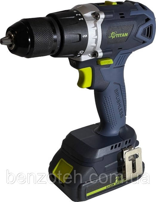 Шуруповерт акумуляторний Титан PDS9221B-CORE SET2