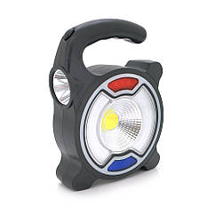 DR Переносний ліхтар FORLIFE F-3130+Solar, SMD LED + COB, 4 режими роботи, заряд від 220 V, Box