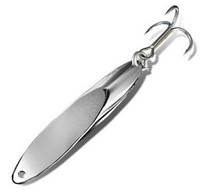 Кастмастер вольфрамовый VIVERRA ASP 21g spoon #6 Treble Hook SIL "Оригинал"