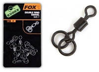 Вертлюг с двумя кольцами Fox Edges Double ring swivel size 7 x 8шт "Оригинал"