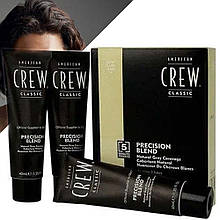 American Crew Classic Precision Blend фарба для волосся для сивого волосся відтінок 7-8 Light 3x40 мл