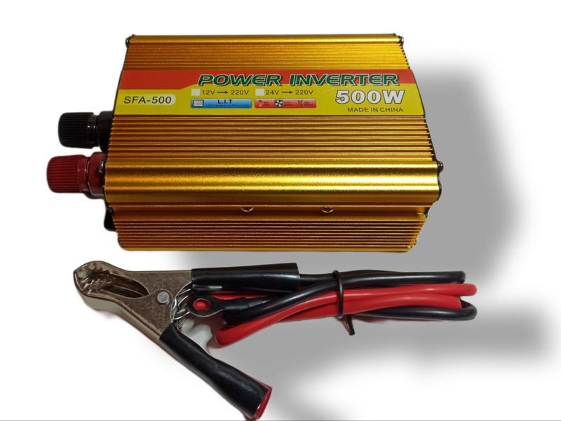 Інвертор, перетворювач постійного струму в змінний SFA-300W з DC12V в AC220V + USB