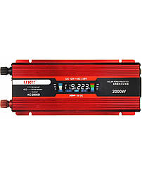 Перетворювач інвертор Inverter I-Power SSK UKC 12V-230V 2000D KC-2000D DC-AC