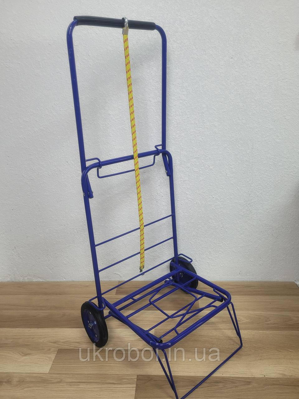 Кравчучка тачка господарська на металевих колесах велика складна