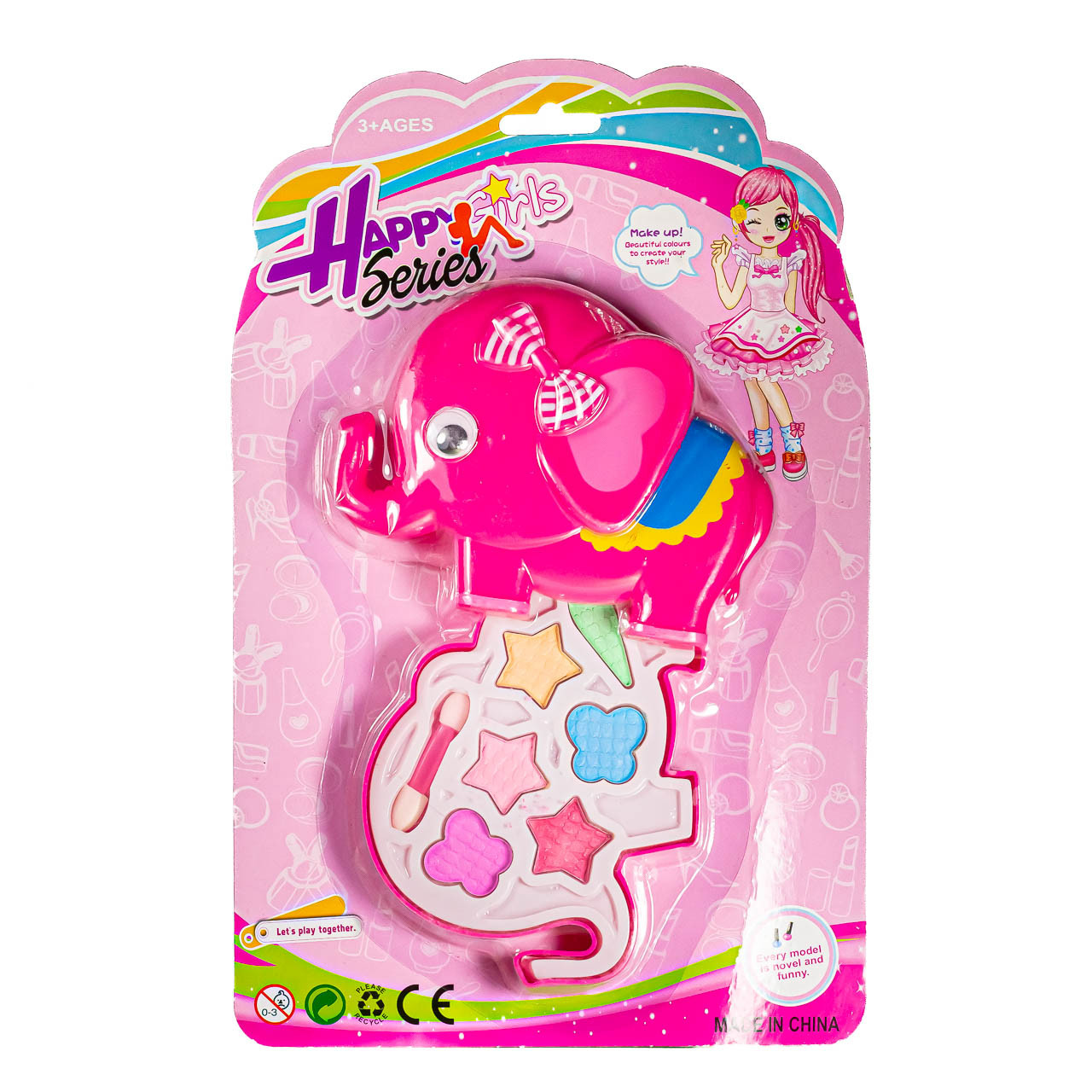 Подарунковий набір косметики для дівчаток Happy Girl Series "Слоненя" 6896A, фото 1