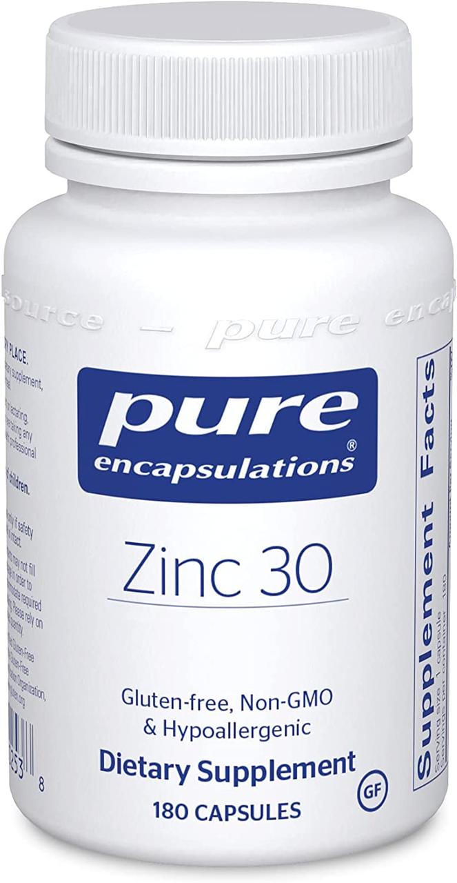 Pure Encapsulations Zinc / Цинк Піколінат 30мг 180 капсул