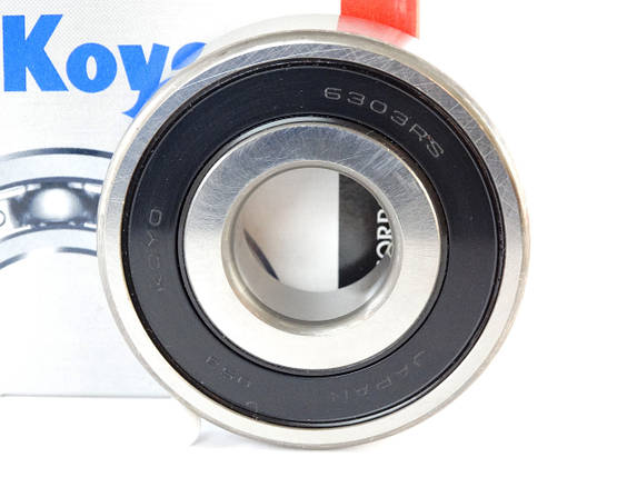 Підшипник 6303 2RS Koyo Японія (розмір 17*47*14), фото 3