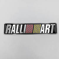 Металлический шильдик эмблема Mitsubishi Ralli Art (Ралли Арт)