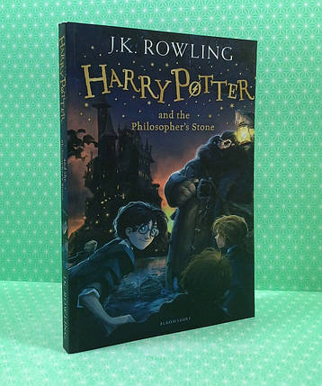 Книга Harry Potter and the Philosopher's Stone. На англійській мові Philosophers Stone, фото 2