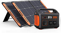 Портативная электростанция JACKERY 1000 PRO + 2 солнечные панели SolarSaga 100 Вт