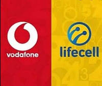 Красивая пара номеров Водафон Vodafone и Лайфселл Lifecell (066, 073) - 76 80 180